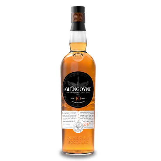 6155c11305681 whisky ecossais single malt GLENGOYNE 10 ANS BOUTEILLE.png - La Cave de Léon