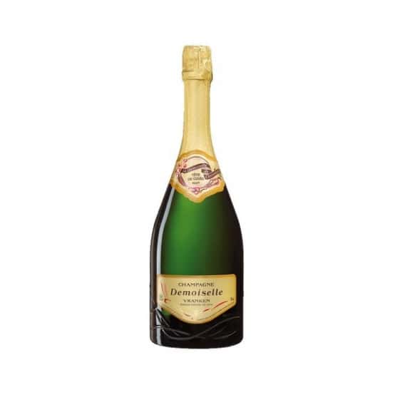 champagne demoiselle de vranken tete de cuvee extra ordinaire eo - La Cave de Léon
