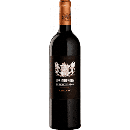 griffons de pichon baron 2018 second vin du chateau pichon baron - La Cave de Léon